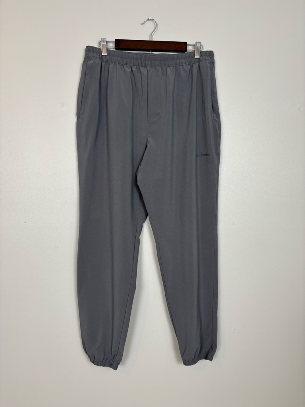 Columbia Pants Mens Large Hike Jogger Drawstring in Grey